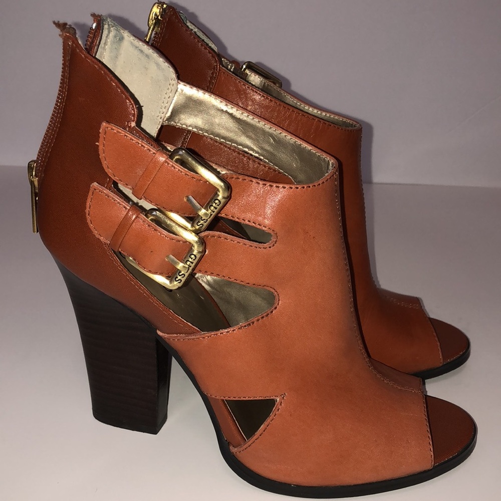 Beautiful Guess Tan Booties Size 8M